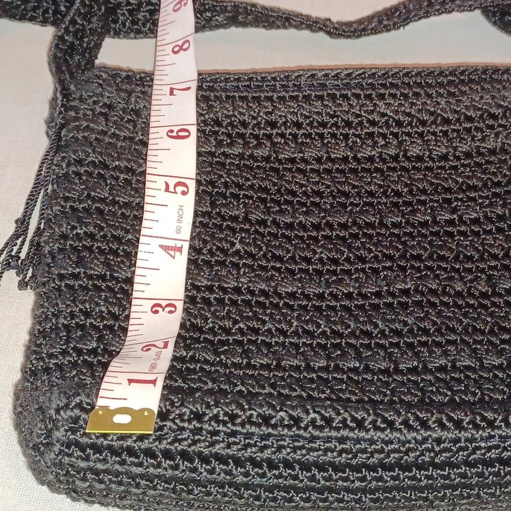 The Sak Black Crochet Crossbody Bag - Picture 4 of 9